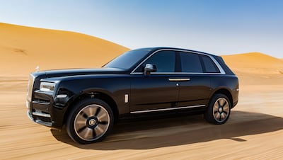 The Cullinan was Rolls-Royce's best-selling model in 2023, repeating its performance from 2022