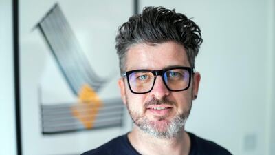 Shawn Green, founder of water filtration business Sprudel, says he trusts himself more than anybody else with his money. So, he keeps it simple and saves his money in a simple savings account. Photo: Reem Mohammed / The National