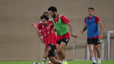 Bandar Al Ahbabi, Khalfan Mubarak. Courtesy UAE FA