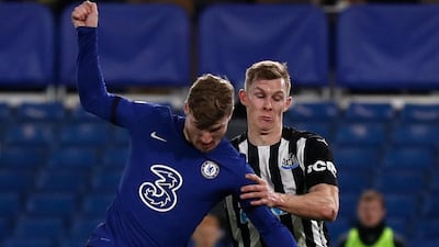 Emil Krafth - 6: Right-back struggled to deal with Werner and Alonso from the off and was easily beaten by German in run-up to Chelsea opener. Better in second half. EPA