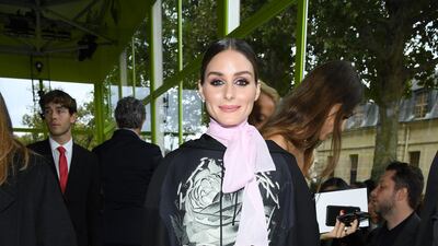 Olivia Palermo attends the Valentino show as part of Paris Fashion Week on September 29, 2019. Getty Images