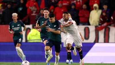 Couldn't get near Arsenal in the first half, removed before the hour mark.