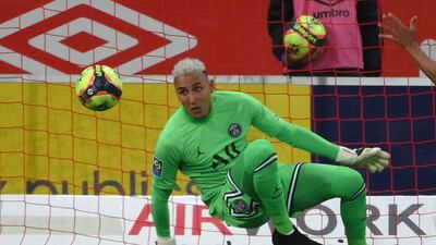 PSG RATINGS: Keylor Navas - 6, Didn’t have too much to do but came close to being caught out a couple of times – especially when Moreto Cassama’s clipped shot from the edge of the box went off the post and behind. Was saved by the offside flag after some shaky goalkeeping. AFP