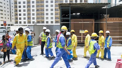 Payouts on the Dh60 insurance policy are capped at Dh20,000 making them more beneficial for low-income workers. Reem Mohammed/The National