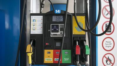 The smart self- service station has launched at Adnoc petrol stations. Mona Al Marzooqi / The National