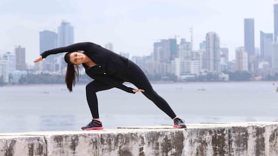 Aishwarya Rai Bachchan in a scene from the song Kahaaniyaan, which features in her new film Jazbaa. Courtesy Essel Vision