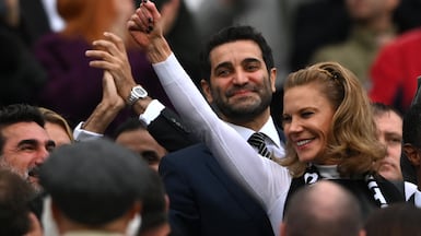 Mehrdad Ghodoussi led a 2021 takeover of Newcastle United with the backing of the Saudi Public Investment Fund and the Reuben family. Getty Images