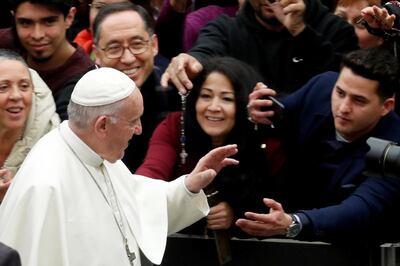 Pope Francis has been set the challenge by 12-year-old Genesis Butler