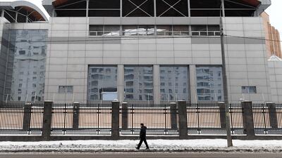 The headquarters of the Russian General Staff's Main Intelligence Department (GRU) in Moscow. AFP