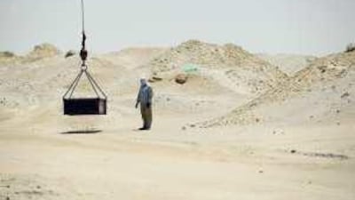 Construction at Sabah al Ahmed, one of five cities being built, was started in January and is expected to house 110,00 people.