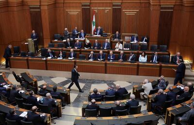 Ninety-nine Lebanese MPs voted to lift the former minister's parliamentary immunity. Reuters