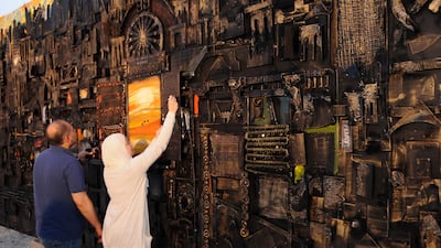 Dubai Culture's Outdoor Art Project 2013, one of many events to be held under the new umbrella initiative Dubai Art Season