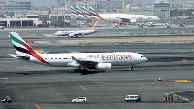 Dubai International toppled London Heathrow as the world’s busiest airport by international travellers in 2014. Ali Haider / EPA