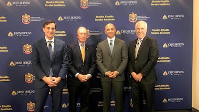 Outside "national security issues", the UAE's ambassador to Washington told The National, "healthcare is our next primary focus, as foundation for a healthy society.”