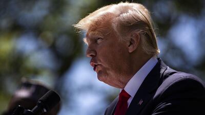 President Donald Trump will delay imposing steel and aluminum tariffs on the EU , Mexico and Canada until June 1. Al Drago / Bloomberg