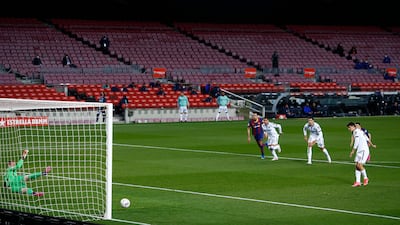 BARCELONA RATINGS: Marc-Andre Ter Stegen 6 - Not much to do other than pick a deflected goal and penalty out of the back of the net. getty
