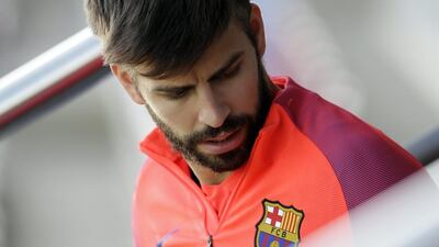 Gerard Pique has become a political and controversial figure in Spain. Manu Fernandez / AP Photo