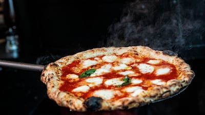 Tokyo-style Neapolitan pizza is on the menu at Akiba Dori.