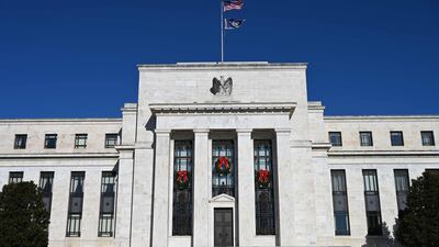 The US Federal Reserve building in Washington DC. AFP