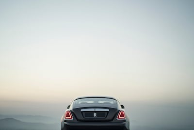 The 55-car Luminary Collection Wraith. Courtesy Rolls-Royce