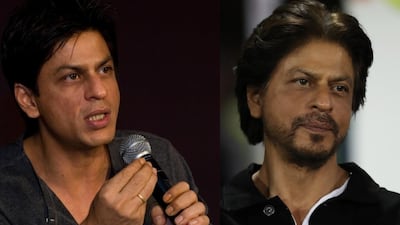 44 versus 54: Shah Rukh Khan, the King of Bollywood, is often referred to as the biggest movie star in the world (going on numbers of fans): his penchant for facial hair has definitely increased over the past decade. EPA