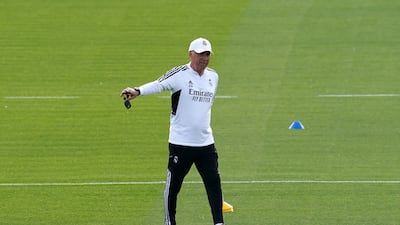 Real Madrid manager Carlo Ancelotti. PA