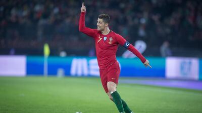 Portugal's Cristiano Ronaldo loves lording it over a rival / AP