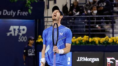 Andy Murray was pushed to his limits during the match against Christopher O'Connell. Reuters