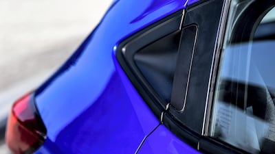 The second-generation HR-V is available in the region for the first time. Victor Besa / The National