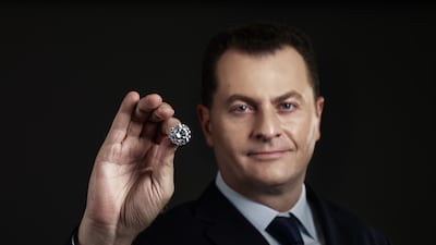 Fred Mouawad is the co-guardian of Mouawad, in partnership with his brothers Alain and Pascal. Photo: Mouawad