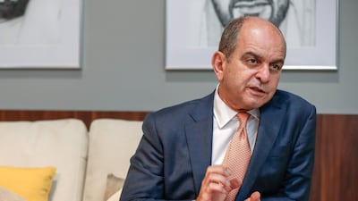 Sameh Muhtadi, chief executive of Bloom Holding. The developer saw low single-digit growth in revenues in the past year, mainly driven by hospitality assets. Victor Besa / The National