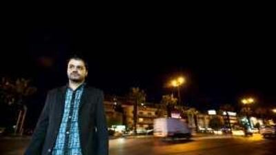 Khaldoon al Hazeem, who lost his job in Abu Dhabi, hopes his professional skills will hold him in good stead in Damascus.