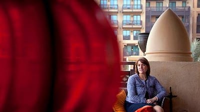 Martina Gmür, a senior director with WEF, says 'we are trying to get away from the notion that we're only interested in the West'. Christopher Pike / The National