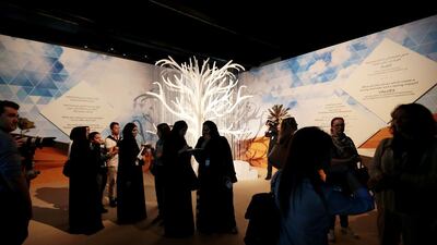 Also on offer is a conservation zone, which is dedicated to the environment of the UAE, with a focus on encouraging visitors to get involved in local preservation. Christopher Pike / The National