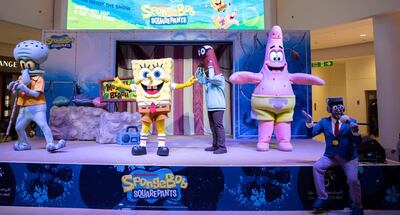 Catch SpongeBob and his friends at Bawadi Mall in Al Ain. Photo: Bawadi Mall