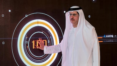 "Our strategy is 75 per cent by 2050 will be renewable," said DEWA Managing Director and CEO Saeed Al Tayer. Antonie Robertson/The National