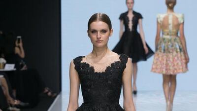 Prodigious in its diversity and valiant in its range, the first crossover collection from Cinco for Couturissimo didn’t disappoint. Courtesy Michael Cinco and Couturissimo