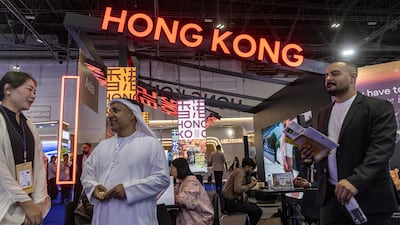 The Hong Kong stand. Antonie Robertson / The National