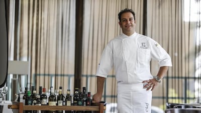 Cosimo Danese, the head chef at BiCE, is brimming with knowledge of olive oil. Antonie Robertson / The National