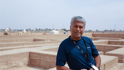 Ajmal Hasan, the centre’s education manager. Photos by Victor Besa for The National. Victor Besa