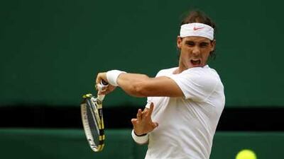 Rafael Nadal wil be in Abu Dhabi tonight. Clive Brunskill / Getty Images