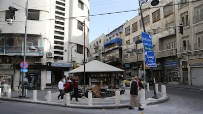 Hisham Al Maaytah's brother, Mohammed, reopens the Al Jahith Closet, one of Jordan's oldest bookstores. Salah Malkawi for The National