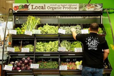 Organic Foods & Cafe is focused on its local supply chain. Antonie Robertson / The National