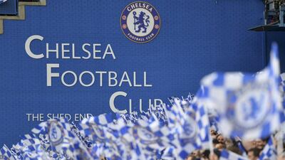 Chelsea's supporters cheer their team before their Champions League semi-final loss to Atletico Madrid on Wednesday. Toby Melville / Reuters / April 30, 2014