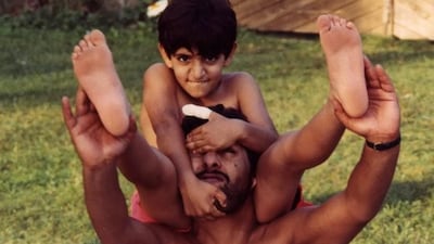 Sheikh Hamdan shows his fun side. Courtesy faz3 / Instagram