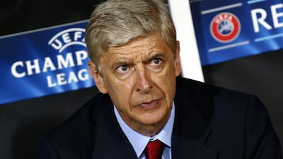 Arsenal manager Arsene Wenger is pictured during the first leg of their Champions League play-off tie against Besiktas in Istanbul on Tuesday night. Murad Sezer / Reuters / August 19, 2014