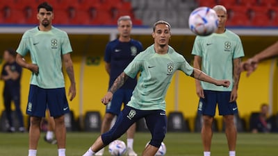 Antony has made 16 appearances for Brazil and was part of the squad that reached the 2022 World Cup quarter-finals. EPA