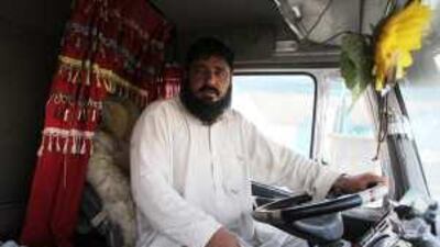 Many lorry drivers, such as Sareen Dal Khan, who talked to The National, seemed unaware that dumping debris is illegal.