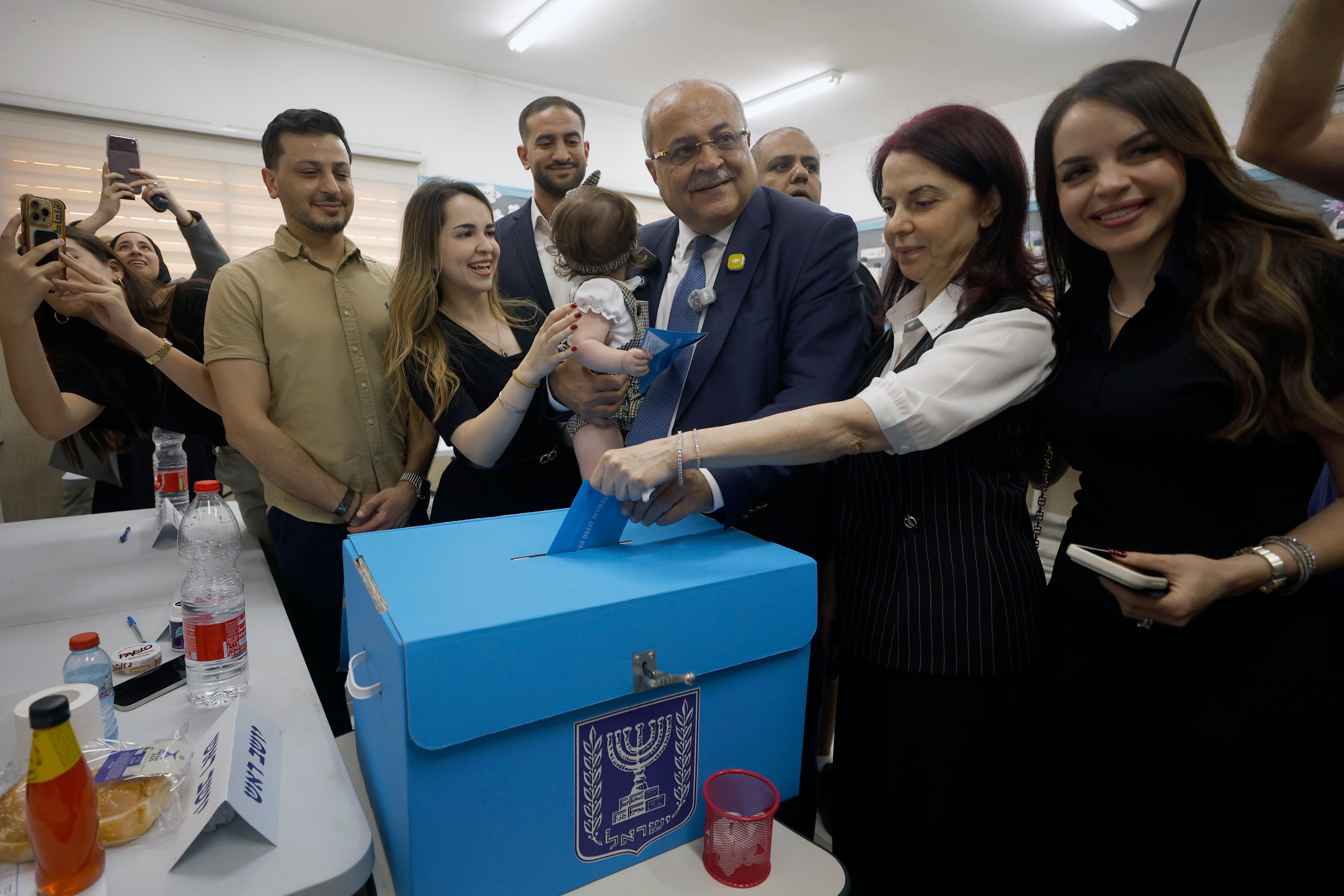 ‘Today my conscience told me to vote’: Arab Israelis turn out in force to demand change