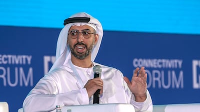 Omar Al Olama, Minister of State for AI, Digital Economy and Remote Work Applications, has been named on a list of the most influential people in AI. Victor Besa / The National
